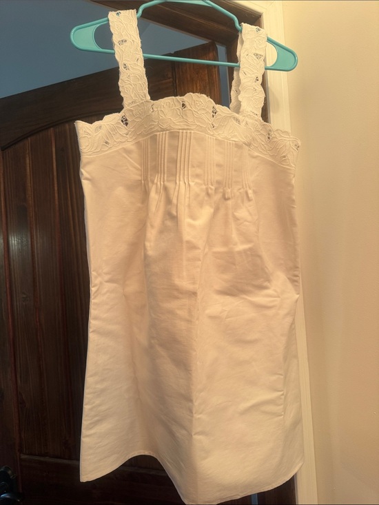 J. Crew Dresses & Skirts - J. Crew White Lace-Trim Sundress
